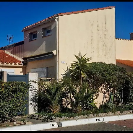 100M De La Plage, Jolie Maison 5 Personnes, Clim, Secteur Lydia Grande Plage Le Barcares Exterior photo